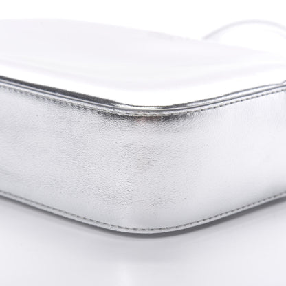 Jimmy Choo Metallic Calfskin Athini Camera Bag Silver 9 of 10