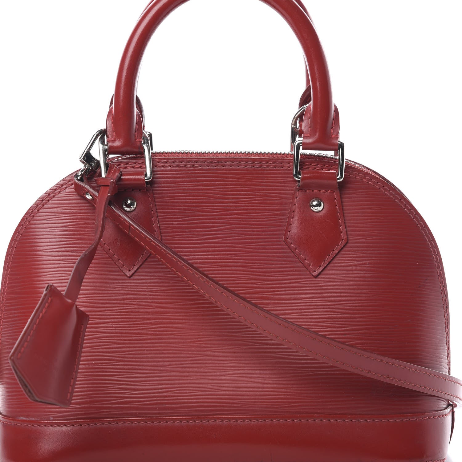 Louis Vuitton Epi Alma BB Carmine 8 of 26