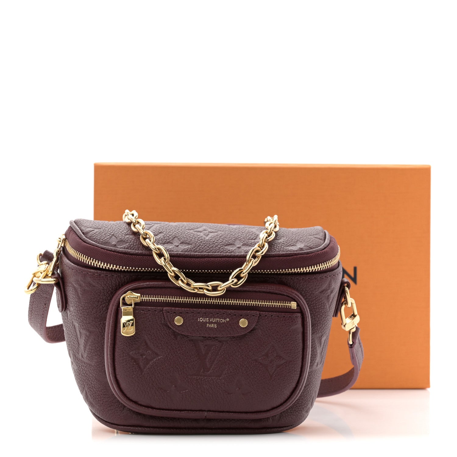 Louis Vuitton Empreinte Mini Bumbag Wine 10 of 10