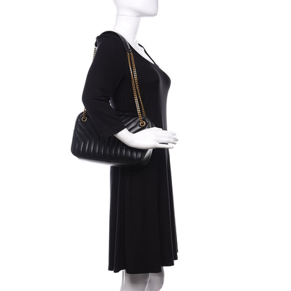 Saint Laurent Calfskin Matelasse Joan Camera Bag Black 2 of 9