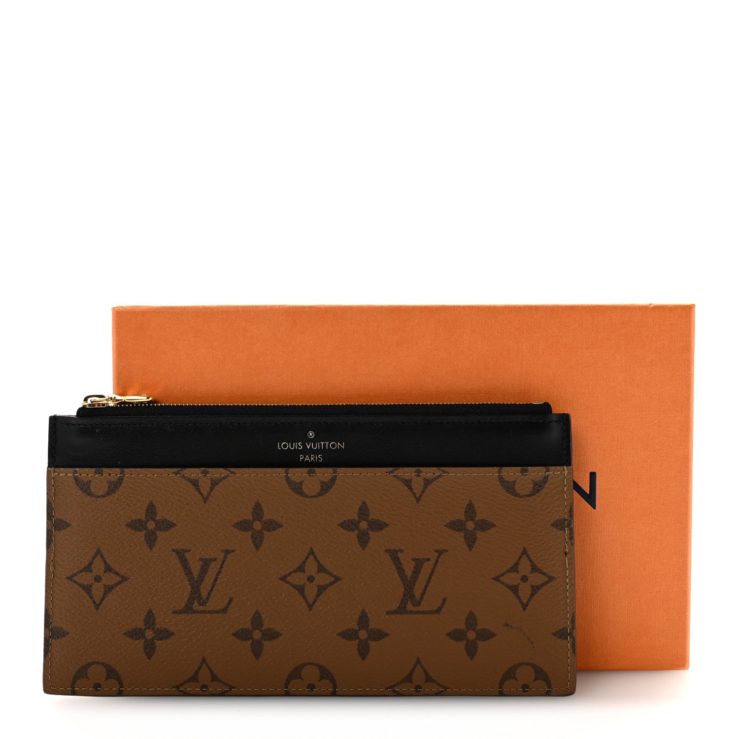Louis Vuitton Reverse Monogram Slim Purse 10 of 10
