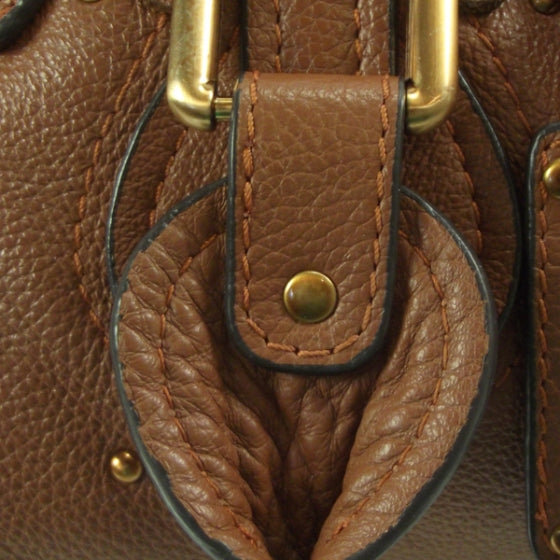 Chloe Leather Paddington Satchel Cognac 10 of 17