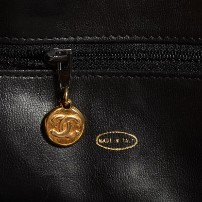 Chanel Lambskin Quilted Shoulder Bag Black 7 of 7