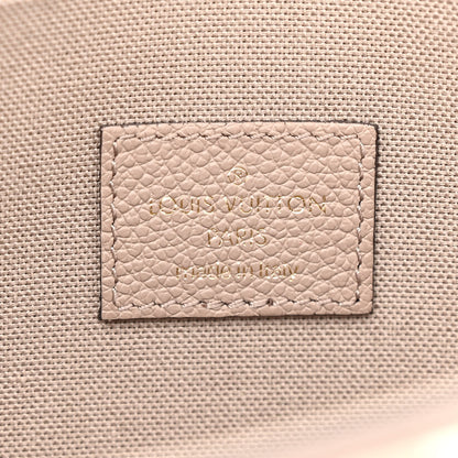 Louis Vuitton Empreinte Monogram Giant Felicie Pochette Tourterelle Creme 7 of 12