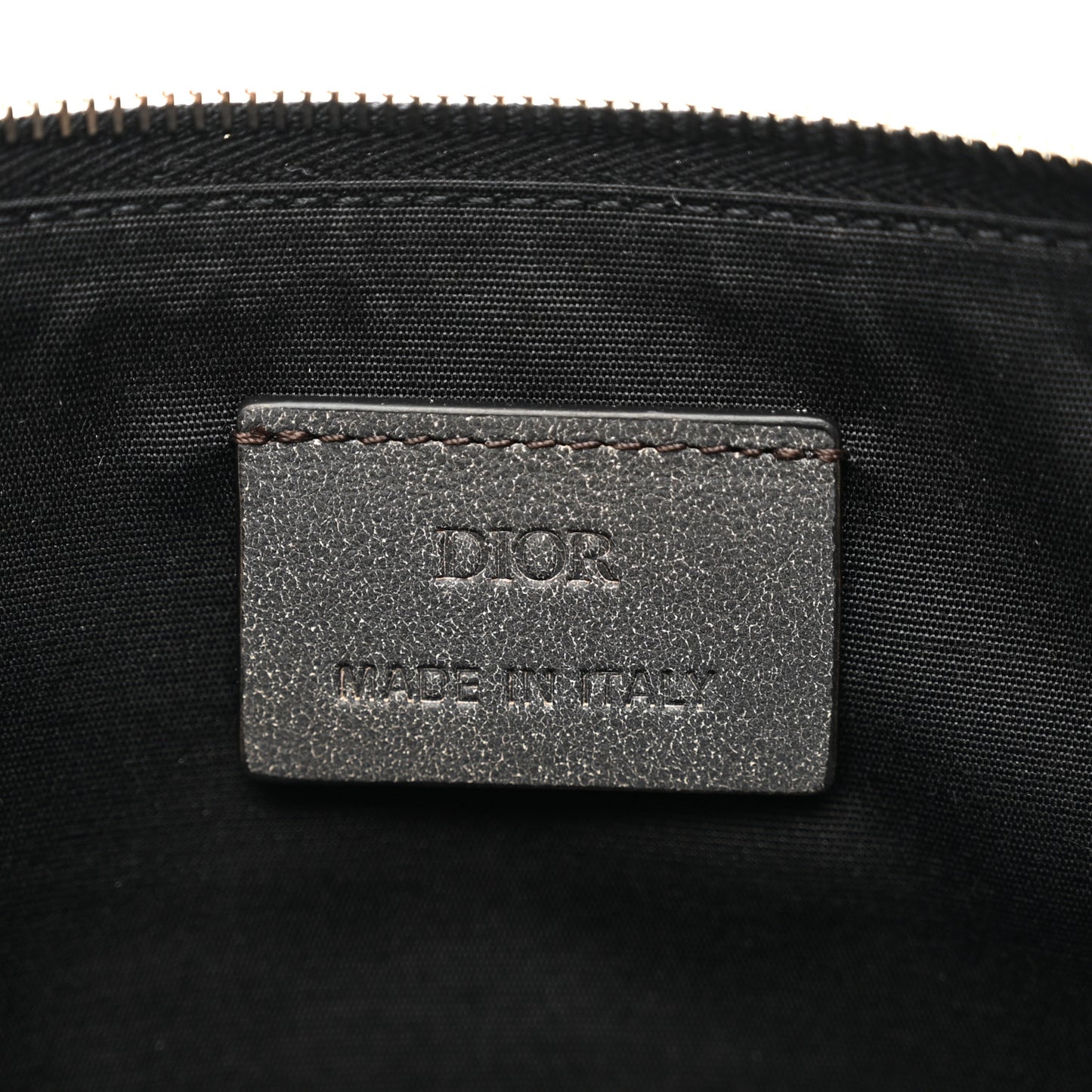 Calfskin 1947 Lily of The Valley Pouch Grey