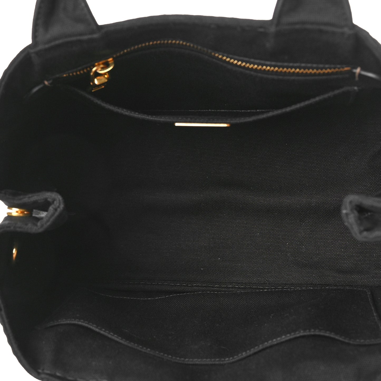 Canapa Small Logo Tote Black