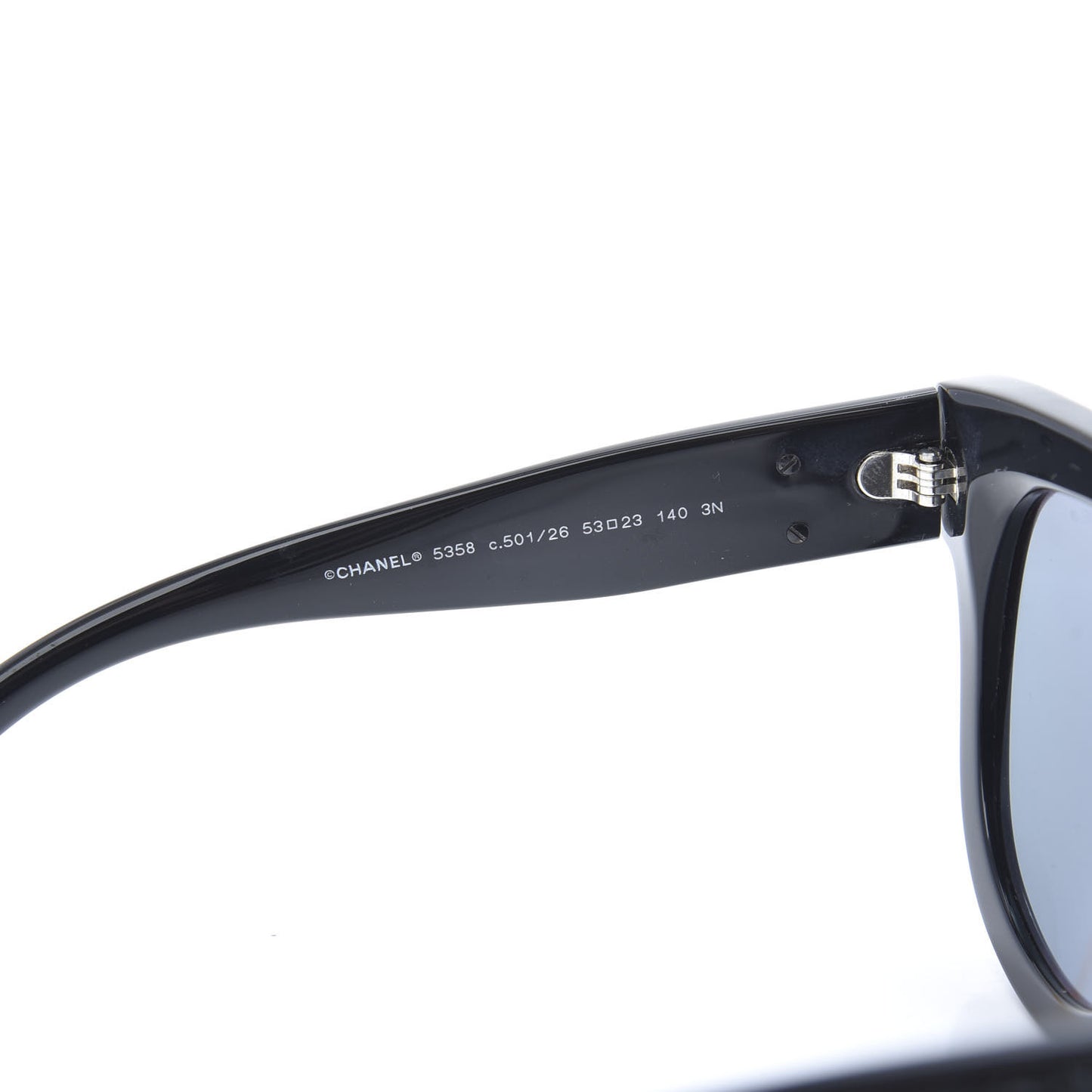 Acetate Butterfly Signature CC Sunglasses 5358 Black