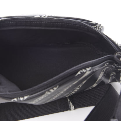 Balenciaga Smooth Calfskin Losange Monogram Explorer Belt Bag Black Grey 5 of 10