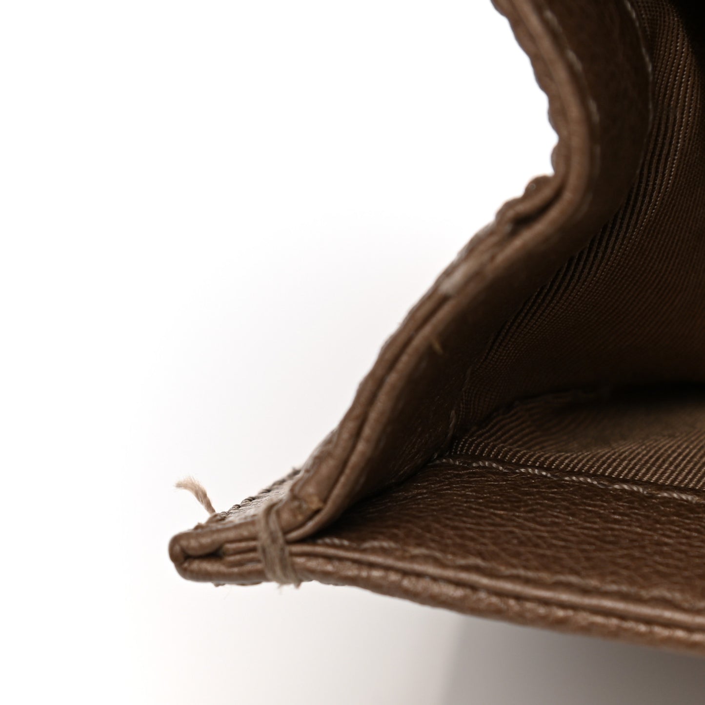 Grained Calfskin Quilted Medium Boy Flap Light Brown