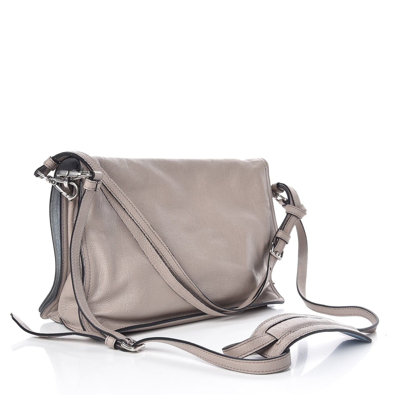 Prada Glace Calf Etiquette Flap Pomice Astrale 4 of 12
