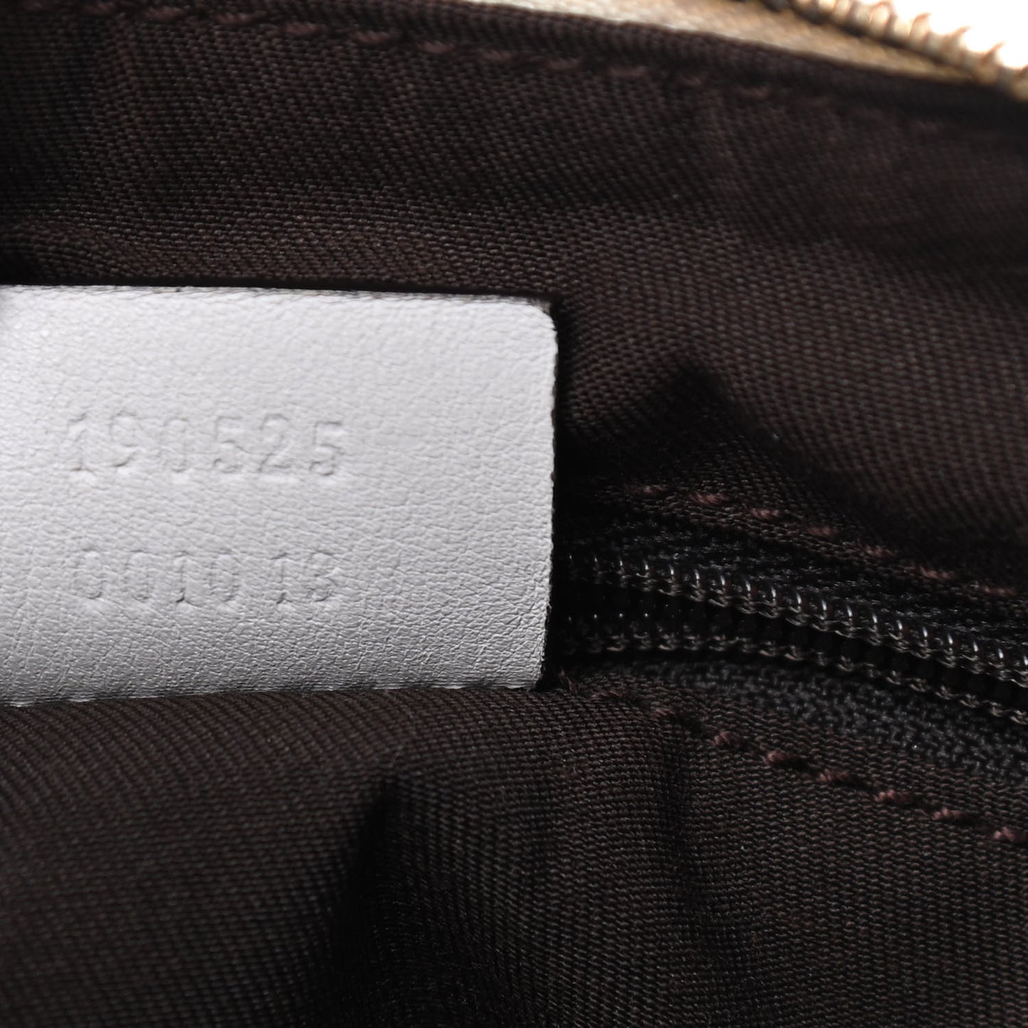 Monogram Medium D Gold Ring Hobo White