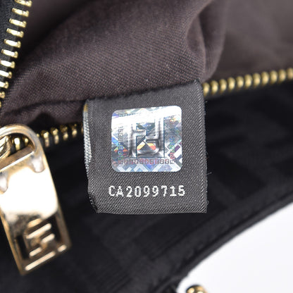 Fendi Zucca Enamel Mia Tote Black 7 of 8