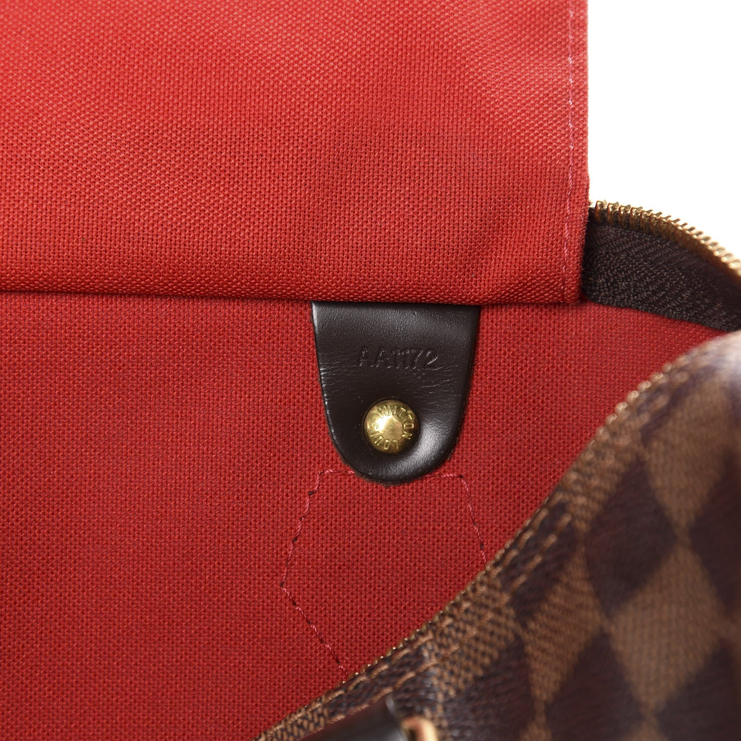 Louis Vuitton Damier Ebene Speedy 30 8 of 12