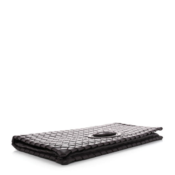 Nappa Intrecciato Turnlock Clutch Quetsche