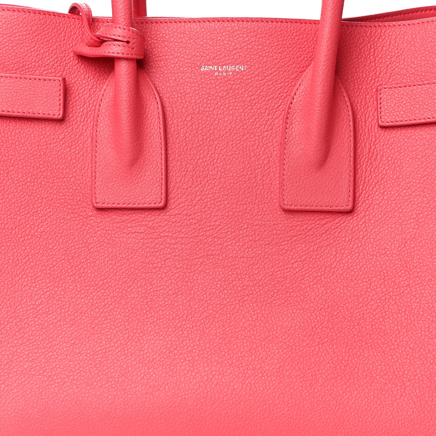 Grained Calfskin Small Sac De Jour Rose Clair