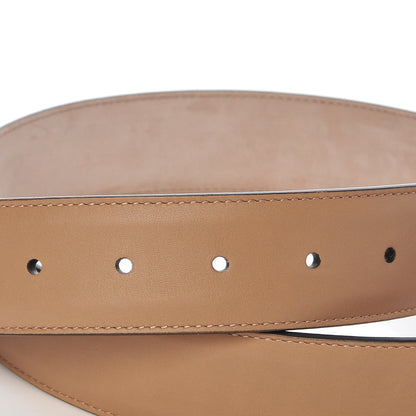 Gucci Calfskin Interlocking G 37mm Belt 80 32 Camelia 5 of 7