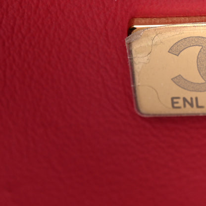 Chanel Lambskin Quilted Small Sweet Camellia Flap Black 7 of 11
