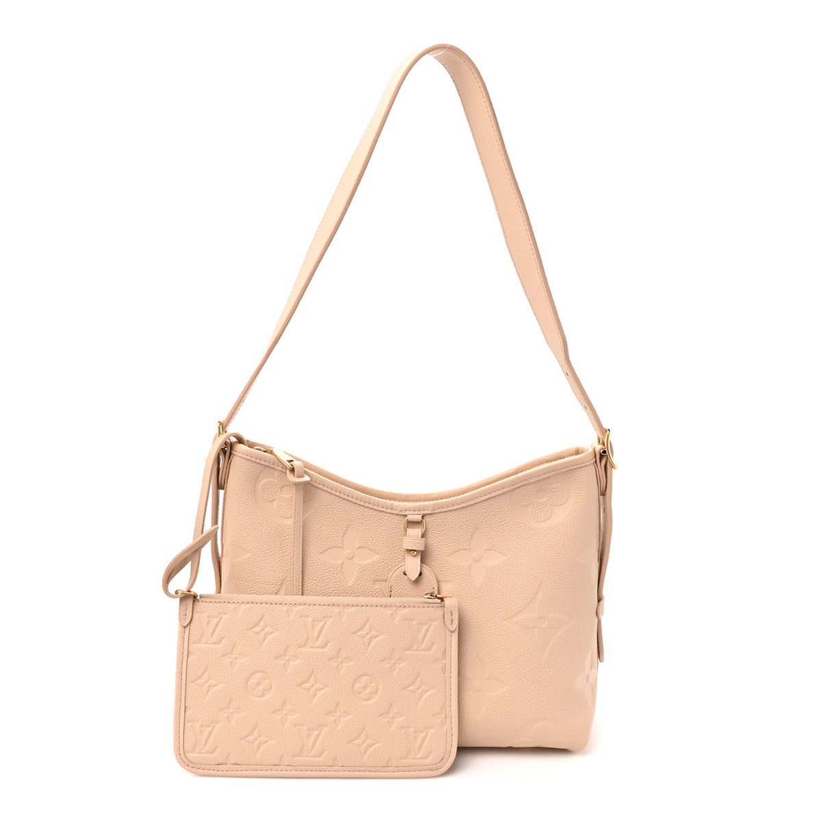 Louis Vuitton Empreinte Carryall PM Cream 3 of 11