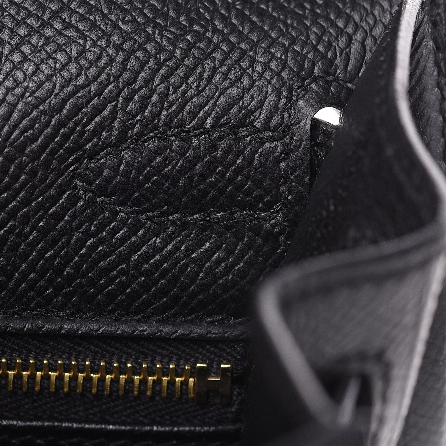 Hermes Epsom Kelly Sellier 25 Black 15 of 34