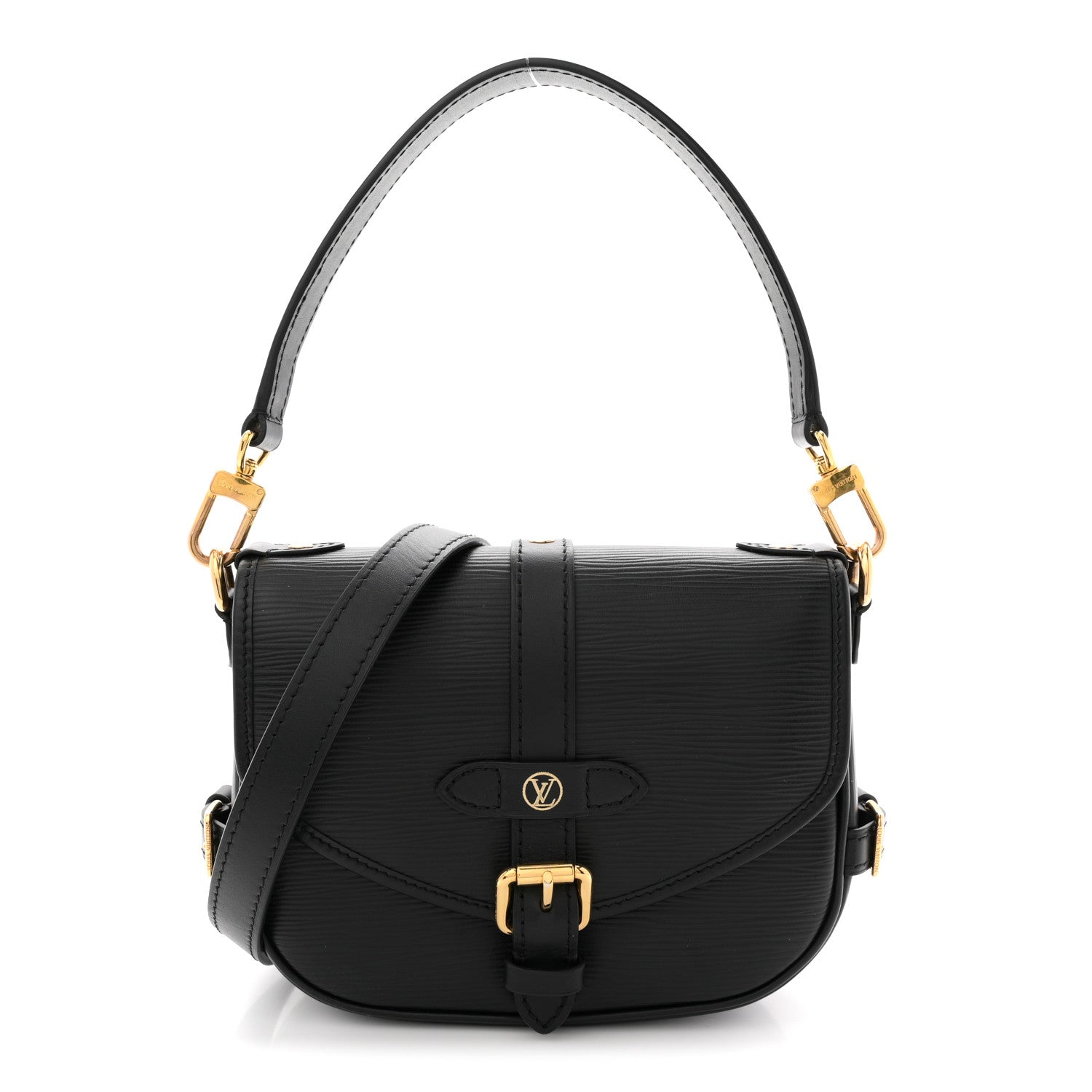 Louis Vuitton Epi Saumur BB Black 1 of 9