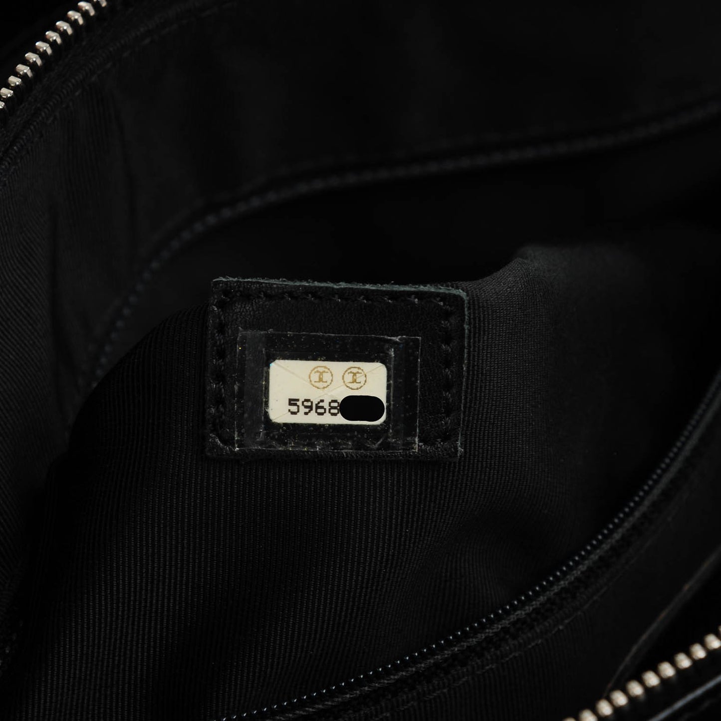 Lambskin Quilted Tote Black