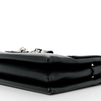 Alexander McQueen Calfskin Medium Twin Skull Chain Crossbody Black 11 of 11