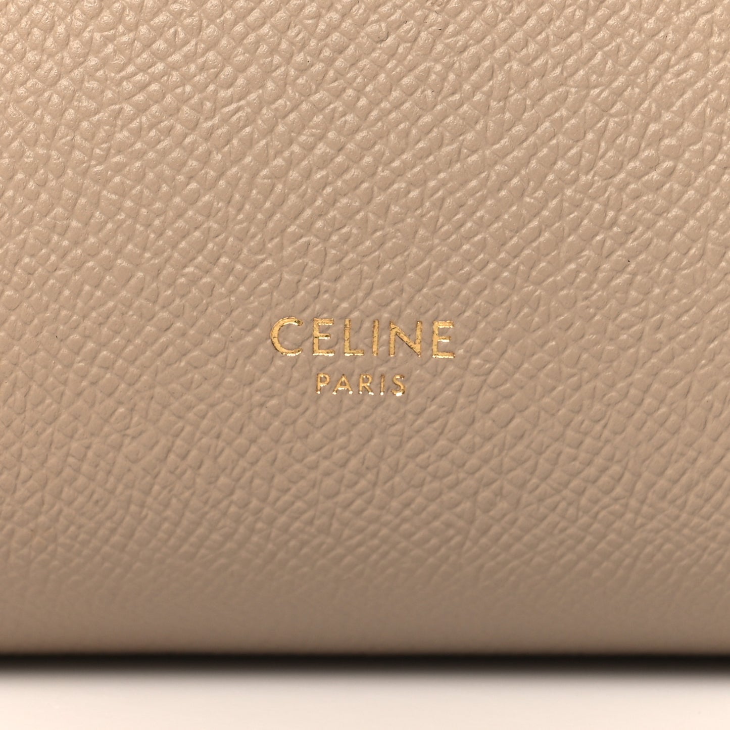 Grained Calfskin Nano Belt Bag Light Taupe