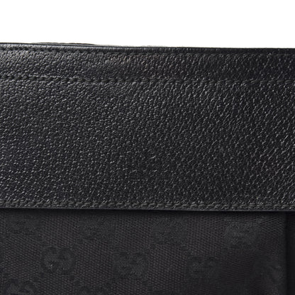 Gucci GG Monogram Double Pocket Belt Bag Black 6 of 8