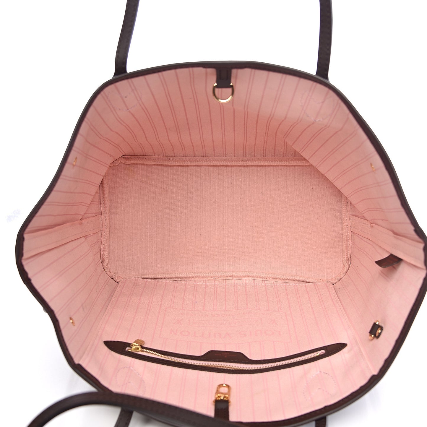 Damier Ebene Neo Neverfull MM Rose Ballerine