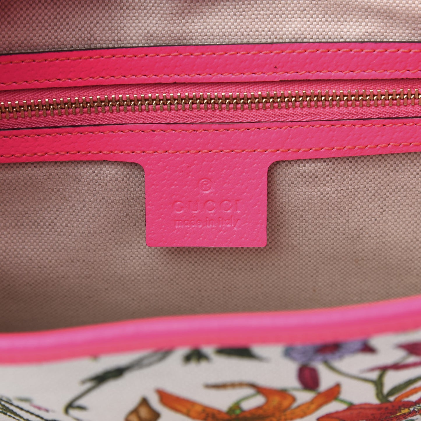 Canvas Flora Medium Jackie Hobo Fuchsia