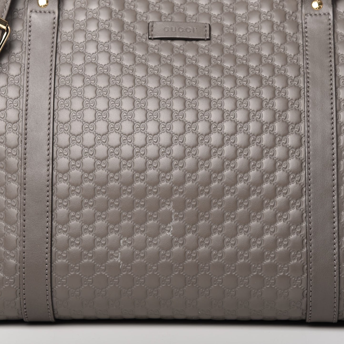 Soft Microguccissima Medium Zippered Satchel Loess
