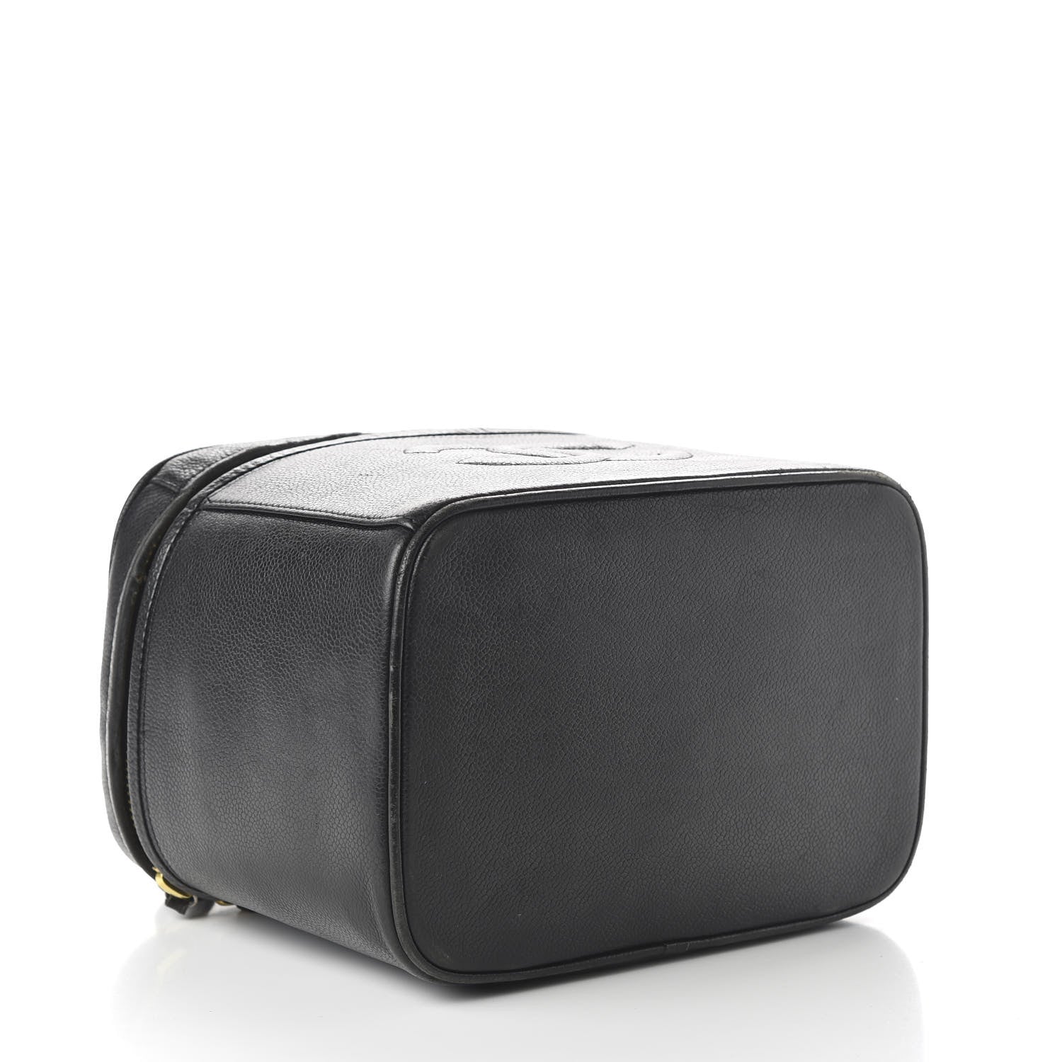 Chanel Caviar CC Vanity Train Case Black 4 of 10