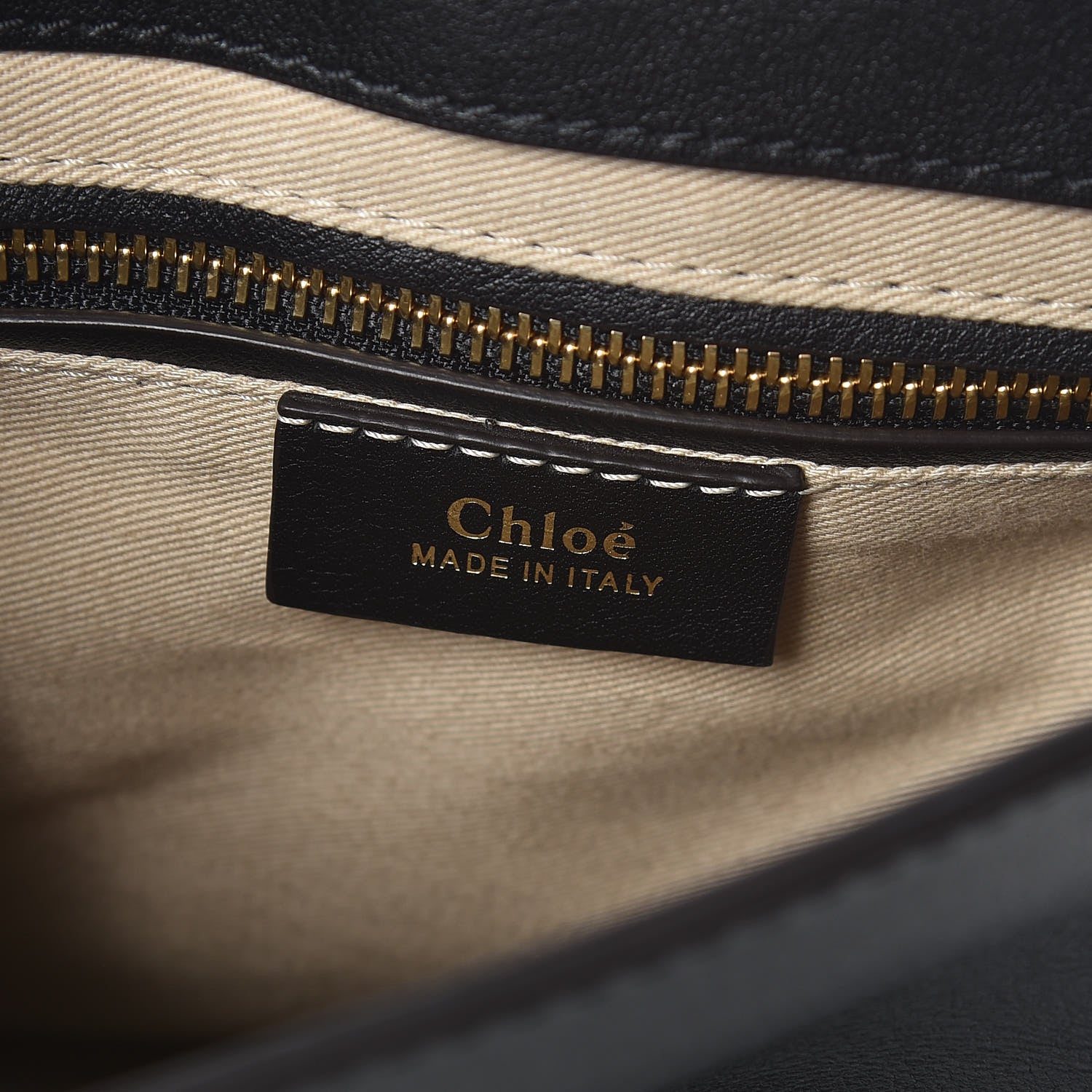 Chloe Suede Calfskin Small Faye Backpack Black 6 of 13