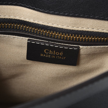Chloe Suede Calfskin Small Faye Backpack Black 6 of 13