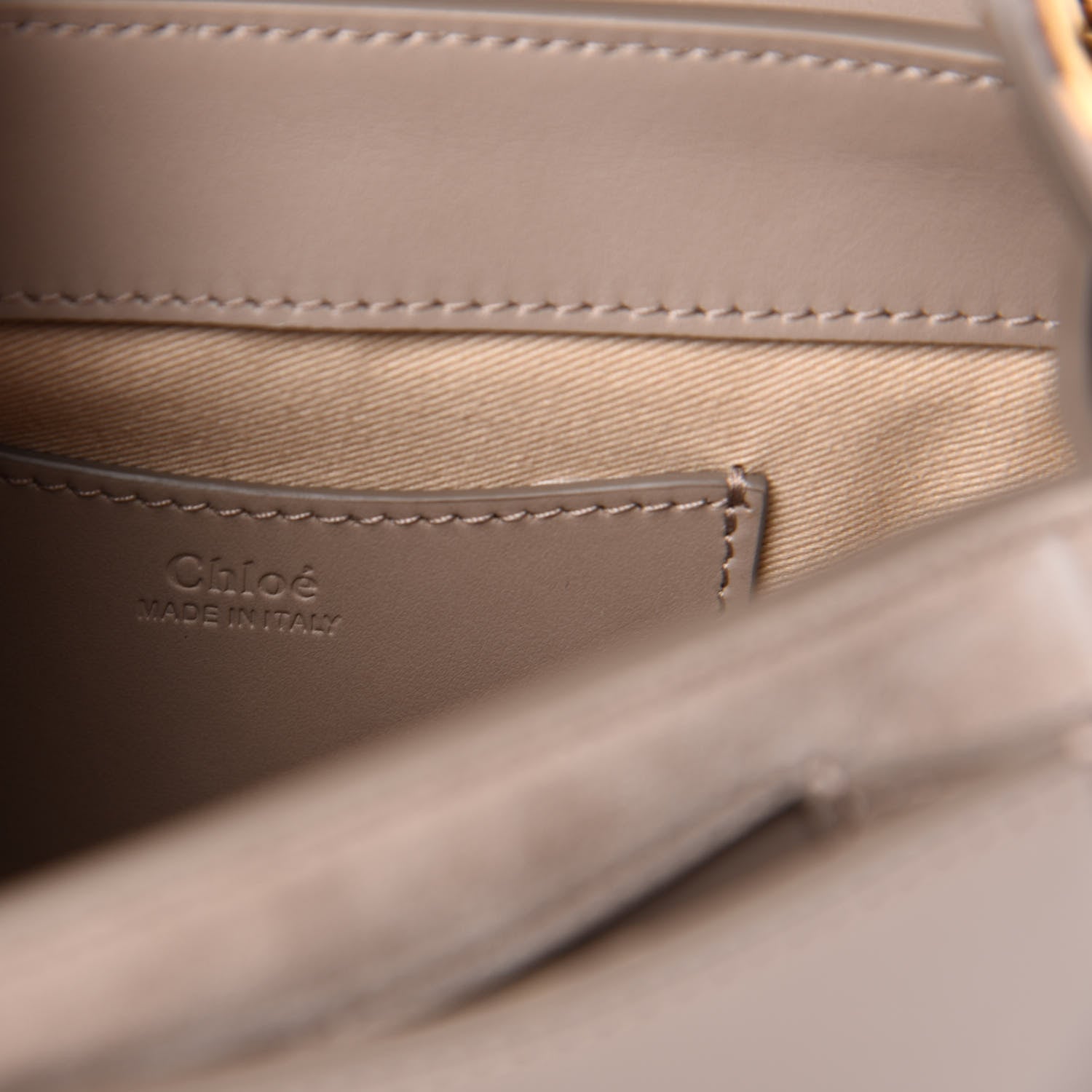 Chloe Calfskin Small Tess Bag Motty Grey 6 of 11
