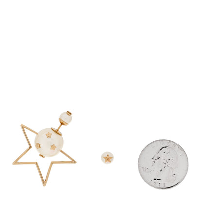 Christian Dior Pearl Star Tribales Earrings 2 of 5