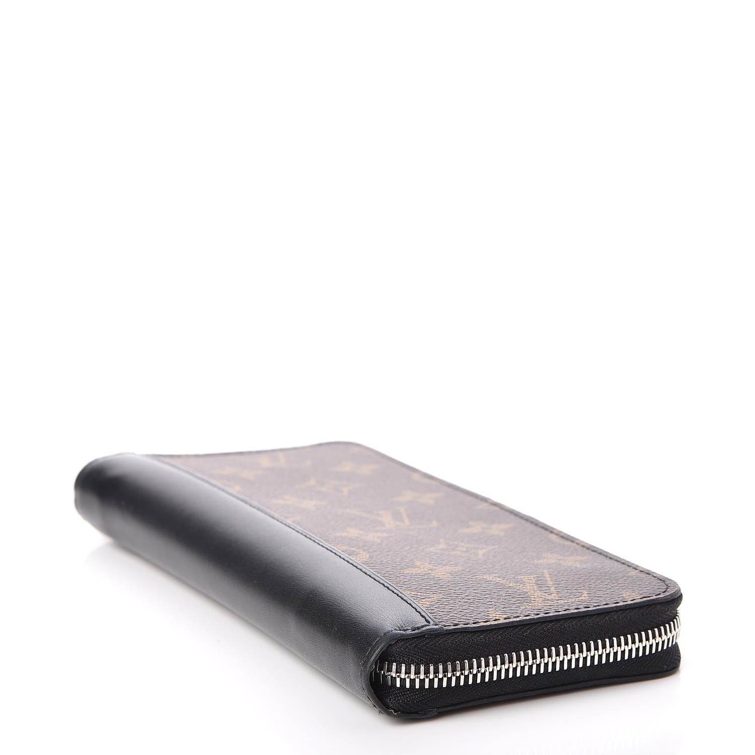 Louis Vuitton Monogram Macassar Vertical Zippy Wallet 4 of 6
