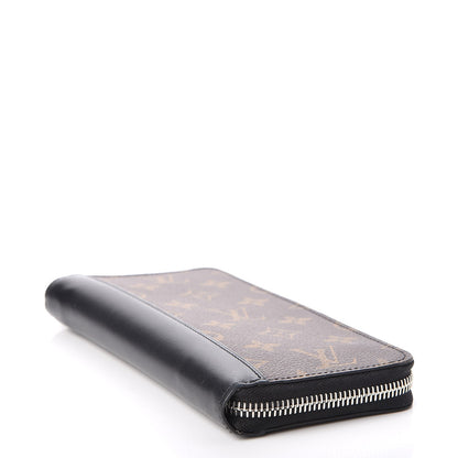 Louis Vuitton Monogram Macassar Vertical Zippy Wallet 4 of 6