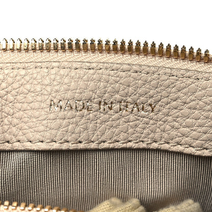 Burberry Grained Calfskin Mini Bee Bowling Bag Stone 7 of 11