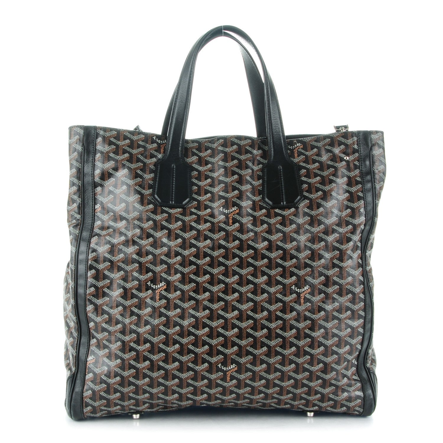 Goyard Goyardine Voltaire Tote Black 1 of 12
