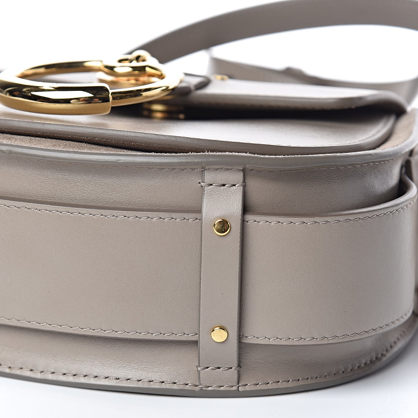 Calfskin Small Tess Bag Motty Grey