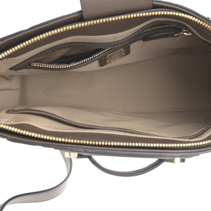 MCM Calfskin Ottomar Essential Crossbody Bag Brown 5 of 12
