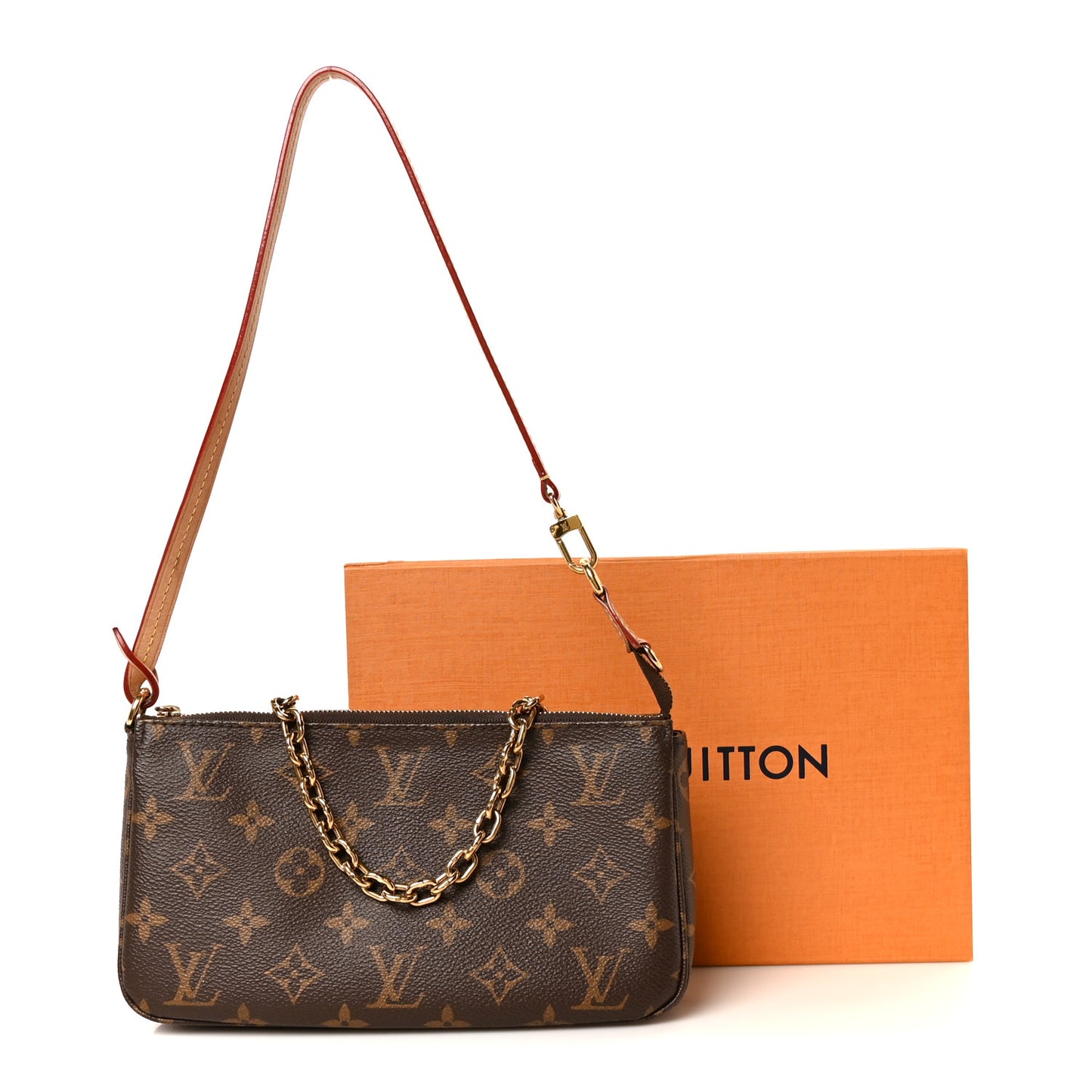 Monogram Chain Pochette Accessories