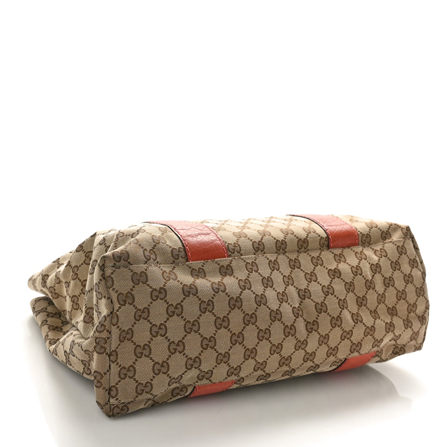 Monogram Medium Bamboo Bar Tote Coral