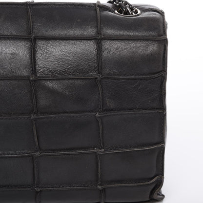 Chanel Lambskin Medium Patchwork Mademoiselle Flap Grey 12 of 12