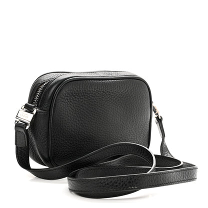 Gucci Pebbled Calfskin Children's Mini Soho Disco Messenger Bag Black 3 of 15