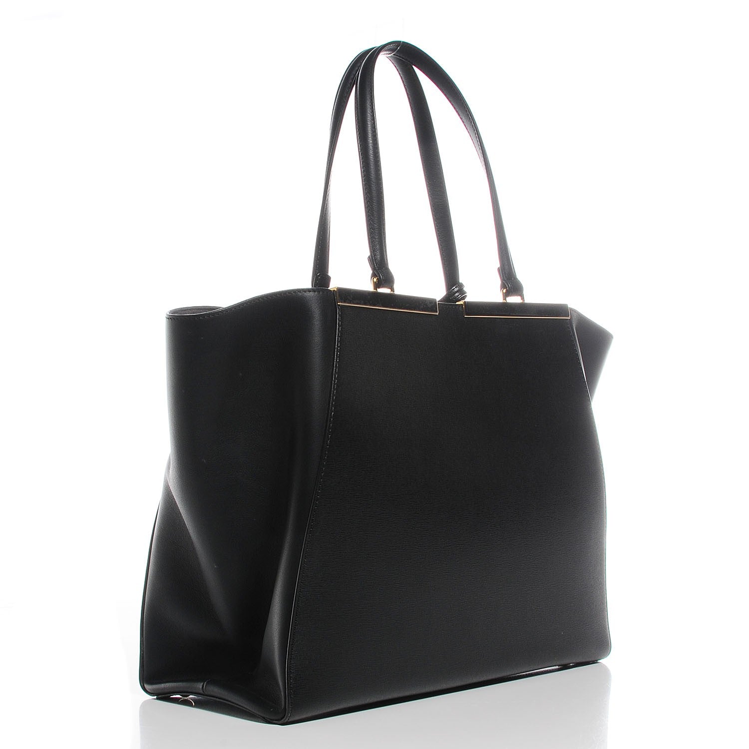 Fendi Vitello Elite Large 3Jours Tote Black 3 of 12