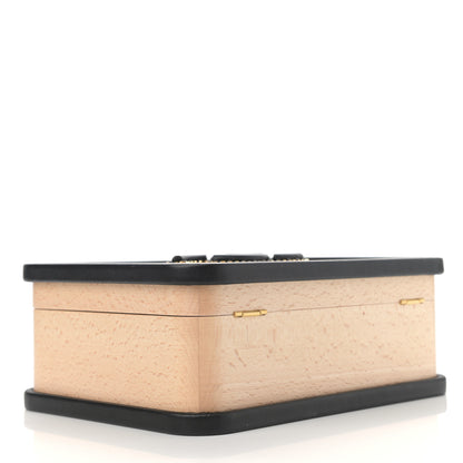 Chanel Beech Wood Lambskin Medium CC Vanity Case Black 4 of 12