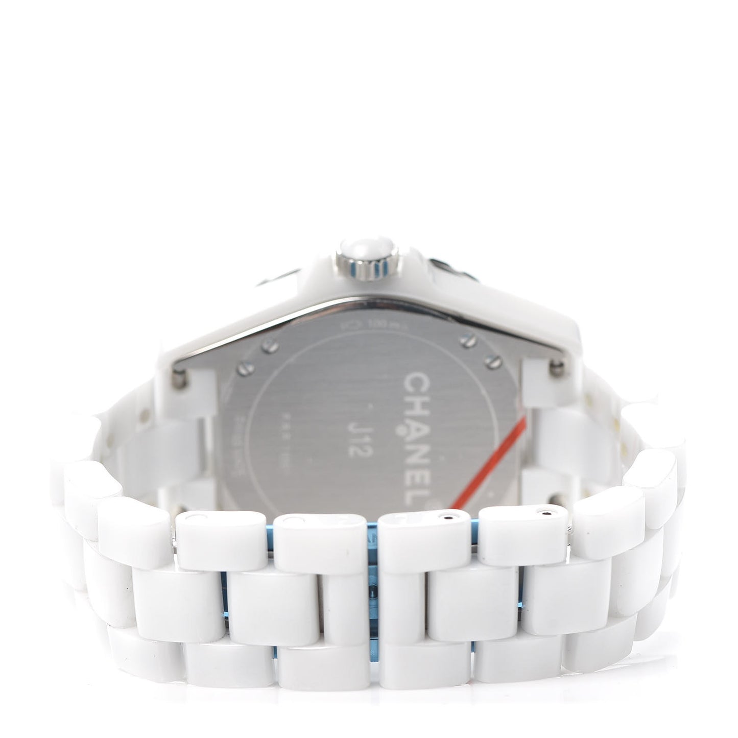 Stainless Steel Ceramic 38mm J12 Chrono Automatic Watch White