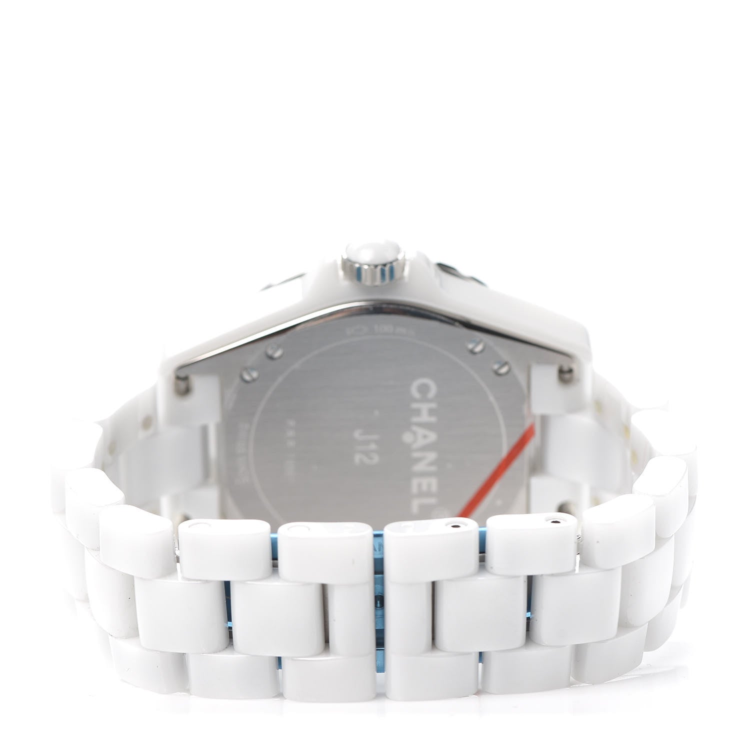 Chanel Stainless Steel Ceramic 38mm J12 Chrono Automatic Watch White 3 of 6